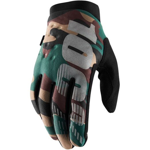 Мотоперчатки 100% Brisker Glove Camo/Black L (10016-061-12) pitbikemarket.ru