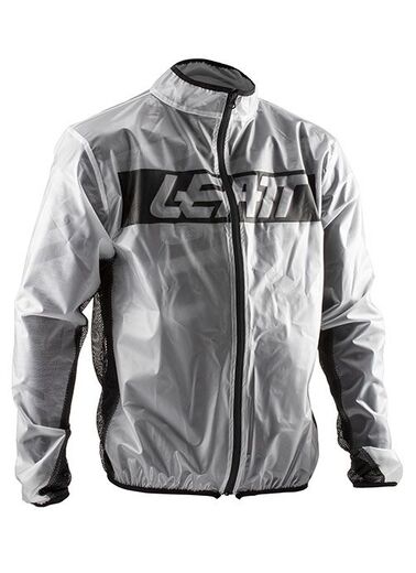 Дождевик Leatt Racecover Jacket Translucent серый, M, 2021 (5020001011) pitbikemarket.ru