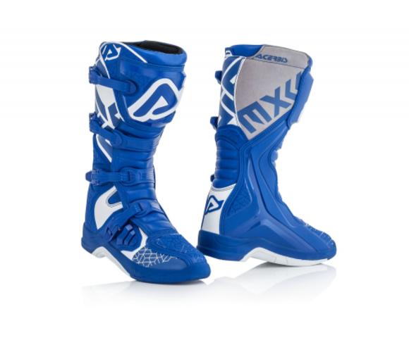 Мотоботы кроссовые Acerbis X-TEAM blue/ white, р. 42 pitbikemarket.ru