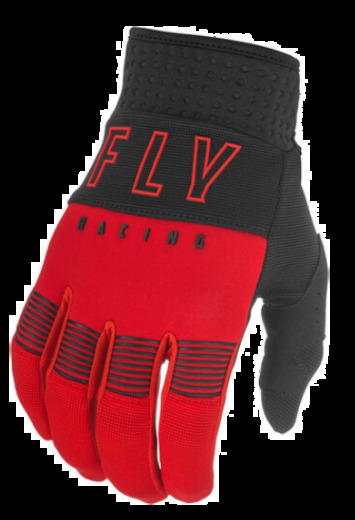 Перчатки FLY RACING F-16 красные/черные (2021)  7 pitbikemarket.ru