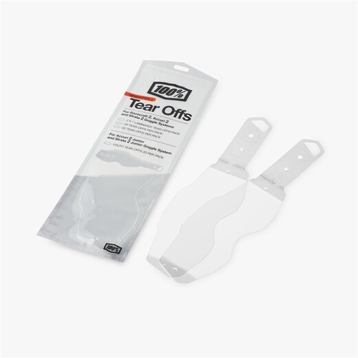 Линзы отрывные 100% RC2/AC2/ST2 Laminated Tear-Offs 2x7шт (51018-201-14) pitbikemarket.ru