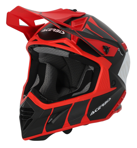 Шлем Acerbis X-TRACK 22-06 Black/Red L pitbikemarket.ru
