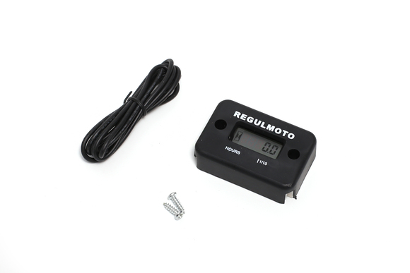 Счетчик моточасов (без тахометра) (Черный, , 336700-2) pitbikemarket.ru