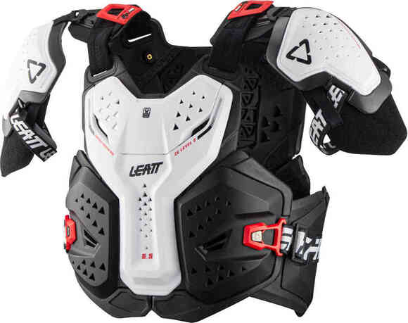 Защита панцирь Leatt Chest Protector 6.5 Pro (White, XXL, 2021 (5021400222)) pitbikemarket.ru