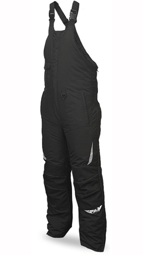 Полукомбинезон зимний ATV/снегоход FLY RACING AURORA BIB черный  XXL pitbikemarket.ru