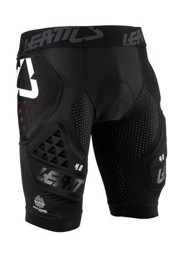 Шорты защитные Leatt 3DF 4.0 Impact Shorts (Black, M, 2023 (5019000311)) pitbikemarket.ru