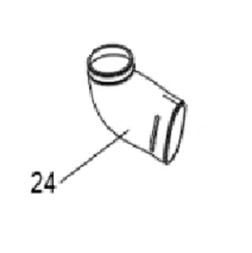 Угловой адпатрер вентиляции вариатора для квадроцикла BRC 1000 / QJMotor SFA 600 / SFA 1000 pitbikemarket.ru