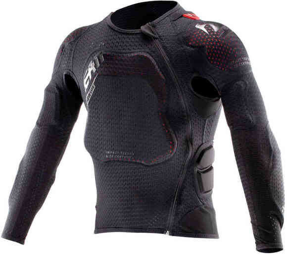 Защита панцирь подростковый Leatt Body Protector 3DF AirFit Lite Junior (2020) Подростковый, S/M, черная, 2020 (5019110720) pitbikemarket.ru