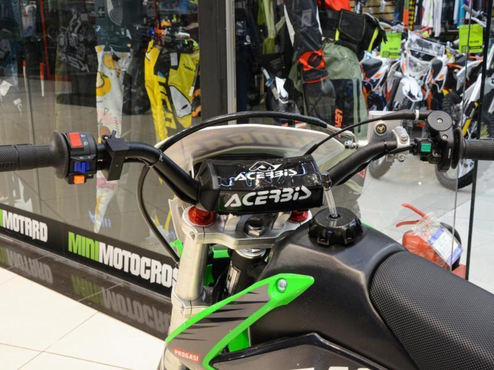 Питбайк Progasi SMART 125 MINI Зеленый-4